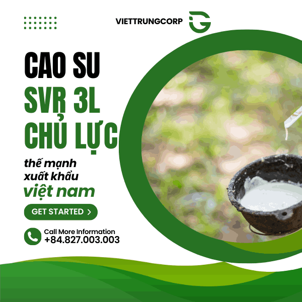 Cao su SVR 3L - Công Ty TNHH Quốc Tế Việt Trung